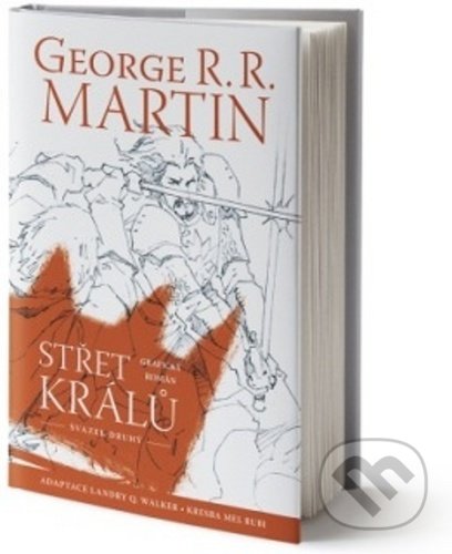 Kniha: Střet králů: Grafický román, druhý svazek (George R.R. Martin). Fobos, 2020 Kniha: Střet králů: Grafický román, druhý svazek (George R.R. Martin). Fobos, 2020