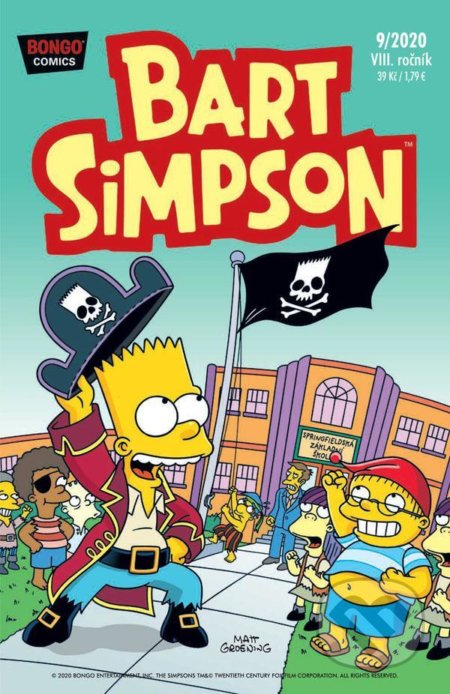 Kniha: Bart Simpson 9/2020 (Crew). Crew, 2020 Kniha: Bart Simpson 9/2020 (Crew). Crew, 2020