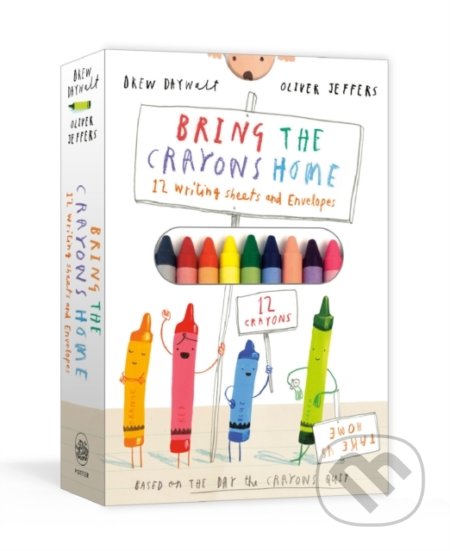 Kniha: Bring the Crayons Home (Drew Daywalt a Oliver Jeffers). Random House, 2020 Kniha: Bring the Crayons Home (Drew Daywalt a Oliver Jeffers). Random House, 2020