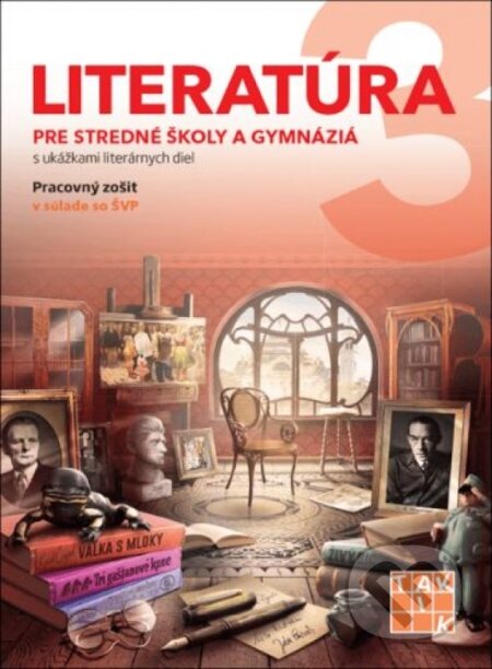Kniha: Literatúra 3 - pre SŠ a gymnáziá PZ (Adriana Hlavinková, Anna Viglašová, Jana Hűblerová, Patrícia Molnárová a Štefan Kohári). Taktik, 2020 Kniha: Literatúra 3 - pre SŠ a gymnáziá PZ (Adriana Hlavinková, Anna Viglašová, Jana Hűblerová, Patrícia Molnárová a Štefan Kohári). Taktik, 2020