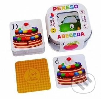 Společenská hra: Pexeso Abeceda: 64 karet v plechové krabičce (Bonaparte). Bonaparte, 2020 Společenská hra: Pexeso Abeceda: 64 karet v plechové krabičce (Bonaparte). Bonaparte, 2020