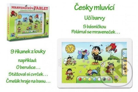 Společenská hra: Mravenečkův tablet se zvukem (Bonaparte). Bonaparte, 2020 Společenská hra: Mravenečkův tablet se zvukem (Bonaparte). Bonaparte, 2020