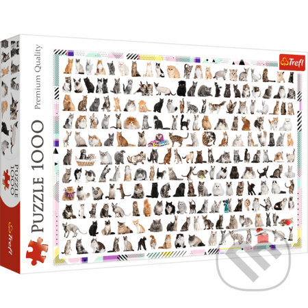 Puzzle: 208 koček (Trefl). Trefl, 2020 Puzzle: 208 koček (Trefl). Trefl, 2020