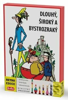 Společenská hra: Dlhý, Široký a Bystrozraký (EFKO karton s.r.o.). EFKO karton s.r.o., 2020 Společenská hra: Dlhý, Široký a Bystrozraký (EFKO karton s.r.o.). EFKO karton s.r.o., 2020