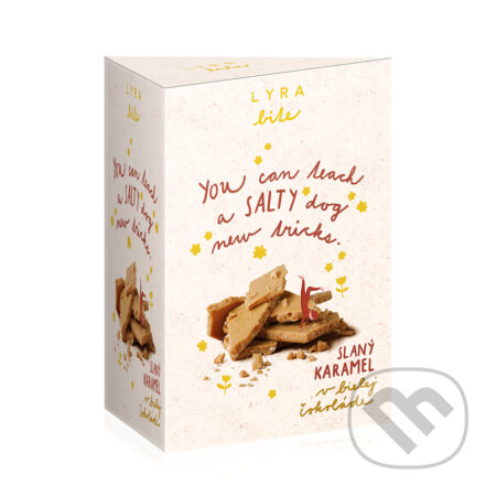 Kávy a čaje: LYRA BITE slaný karamel (Lyra). Lyra, 2020 Kávy a čaje: LYRA BITE slaný karamel (Lyra). Lyra, 2020