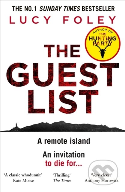 Kniha: The Guest List (Lucy Foley). HarperCollins, 2020 Kniha: The Guest List (Lucy Foley). HarperCollins, 2020