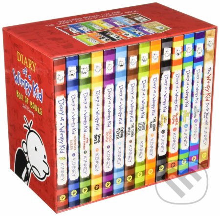 Kniha: Diary of a Wimpy Kid Box of Books 1-13 (Jeff Kinney). Harry Abrams, 2019 Kniha: Diary of a Wimpy Kid Box of Books 1-13 (Jeff Kinney). Harry Abrams, 2019