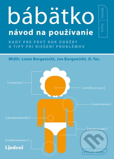 Kniha: Bábätko - návod na používanie (Joe Borgenicht a Louis Borgenicht). Lindeni, 2021 Kniha: Bábätko - návod na používanie (Joe Borgenicht a Louis Borgenicht). Lindeni, 2021