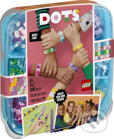 Spoločenská hra: LEGO Dots 41913 Mega balenie náramkov (LEGO). LEGO, 2020 Spoločenská hra: LEGO Dots 41913 Mega balenie náramkov (LEGO). LEGO, 2020