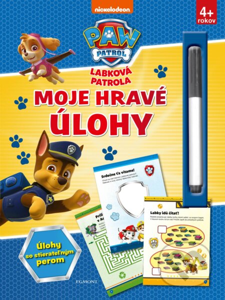 Kniha: Labková patrola: Moje hravé úlohy (Egmont SK). Egmont SK, 2020 Kniha: Labková patrola: Moje hravé úlohy (Egmont SK). Egmont SK, 2020