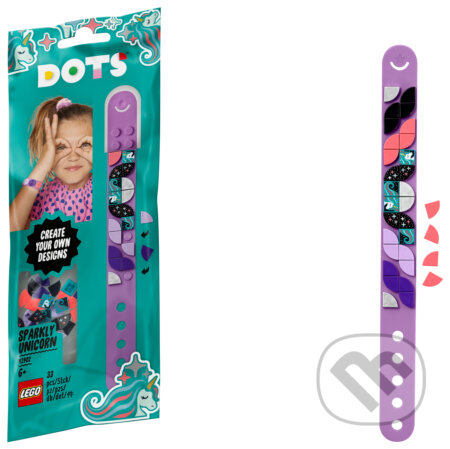 Spoločenská hra: LEGO Dots - Náramok - trblietavý jednorožec (LEGO). LEGO, 2020 Spoločenská hra: LEGO Dots - Náramok - trblietavý jednorožec (LEGO). LEGO, 2020