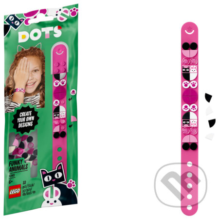 Společenská hra: LEGO Dots 41901 Náramok - veselé zvieratká (LEGO). LEGO, 2020 Společenská hra: LEGO Dots 41901 Náramok - veselé zvieratká (LEGO). LEGO, 2020