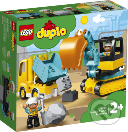 Spoločenská hra: LEGO DUPLO 10931 Nákladiak a pásový bager (LEGO). LEGO, 2020 Spoločenská hra: LEGO DUPLO 10931 Nákladiak a pásový bager (LEGO). LEGO, 2020