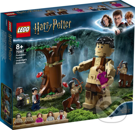 Spoločenská hra: LEGO Harry Potter - Zakázaný les: Stretnutie Grawpa s profesorkou Umbridgeovou (LEGO). LEGO, 2020 Spoločenská hra: LEGO Harry Potter - Zakázaný les: Stretnutie Grawpa s profesorkou Umbridgeovou (LEGO). LEGO, 2020