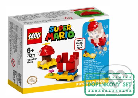 Spoločenská hra: LEGO Super Mario - Oblek s vrtuľou - vylepšenie pre Mária (LEGO). LEGO, 2020 Spoločenská hra: LEGO Super Mario - Oblek s vrtuľou - vylepšenie pre Mária (LEGO). LEGO, 2020