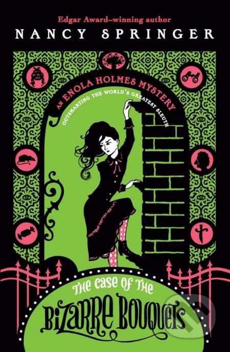 Kniha: The Case of the Bizarre Bouquets (Nancy Springer). Puffin Books, 2009 Kniha: The Case of the Bizarre Bouquets (Nancy Springer). Puffin Books, 2009