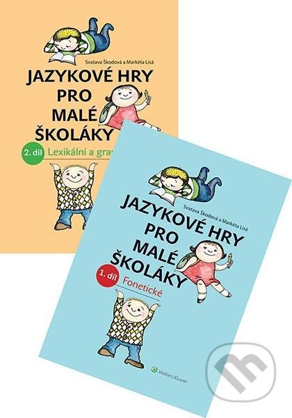 Kniha: Jazykové hry pro malé školáky (Markéta Lisá a Svatava Škodová). Wolters Kluwer ČR, 2020 Kniha: Jazykové hry pro malé školáky (Markéta Lisá a Svatava Škodová). Wolters Kluwer ČR, 2020