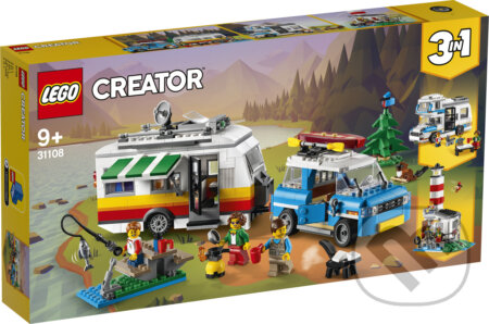 LEGO Creator - Rodinná dovolenka v karavane, LEGO, 2020