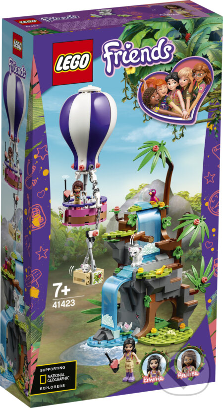 Spoločenská hra: LEGO Friends 41423 Záchrana tigra v džungli (LEGO). LEGO, 2020 Spoločenská hra: LEGO Friends 41423 Záchrana tigra v džungli (LEGO). LEGO, 2020
