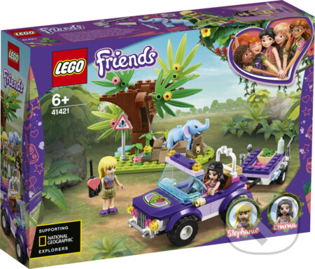Spoločenská hra: LEGO Friends - Záchrana sloníčaťa v džungli (LEGO). LEGO, 2020 Spoločenská hra: LEGO Friends - Záchrana sloníčaťa v džungli (LEGO). LEGO, 2020