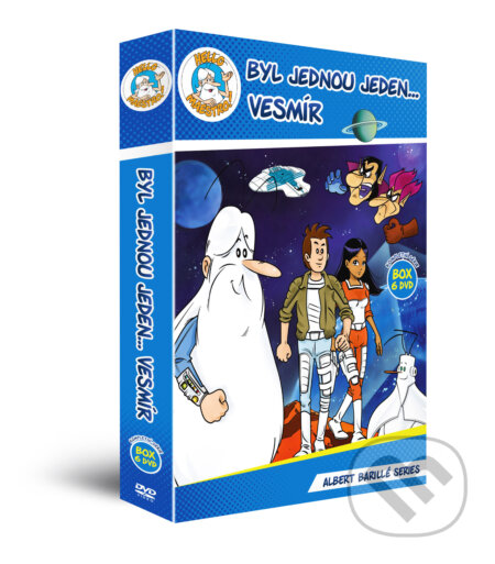 Film: Byl jednou jeden... vesmír - remasterovaná verze (6 DVD kolekce) (Albert Barillé) (DVD). Hollywood, 2020 Film: Byl jednou jeden... vesmír - remasterovaná verze (6 DVD kolekce) (Albert Barillé) (DVD). Hollywood, 2020