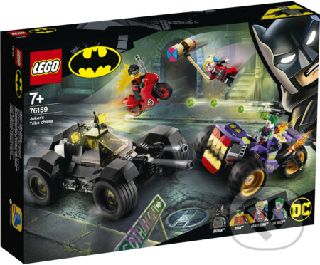 Spoločenská hra: LEGO Super Heroes - Prenasledovanie Jokera na trojkolke (LEGO). LEGO, 2020 Spoločenská hra: LEGO Super Heroes - Prenasledovanie Jokera na trojkolke (LEGO). LEGO, 2020