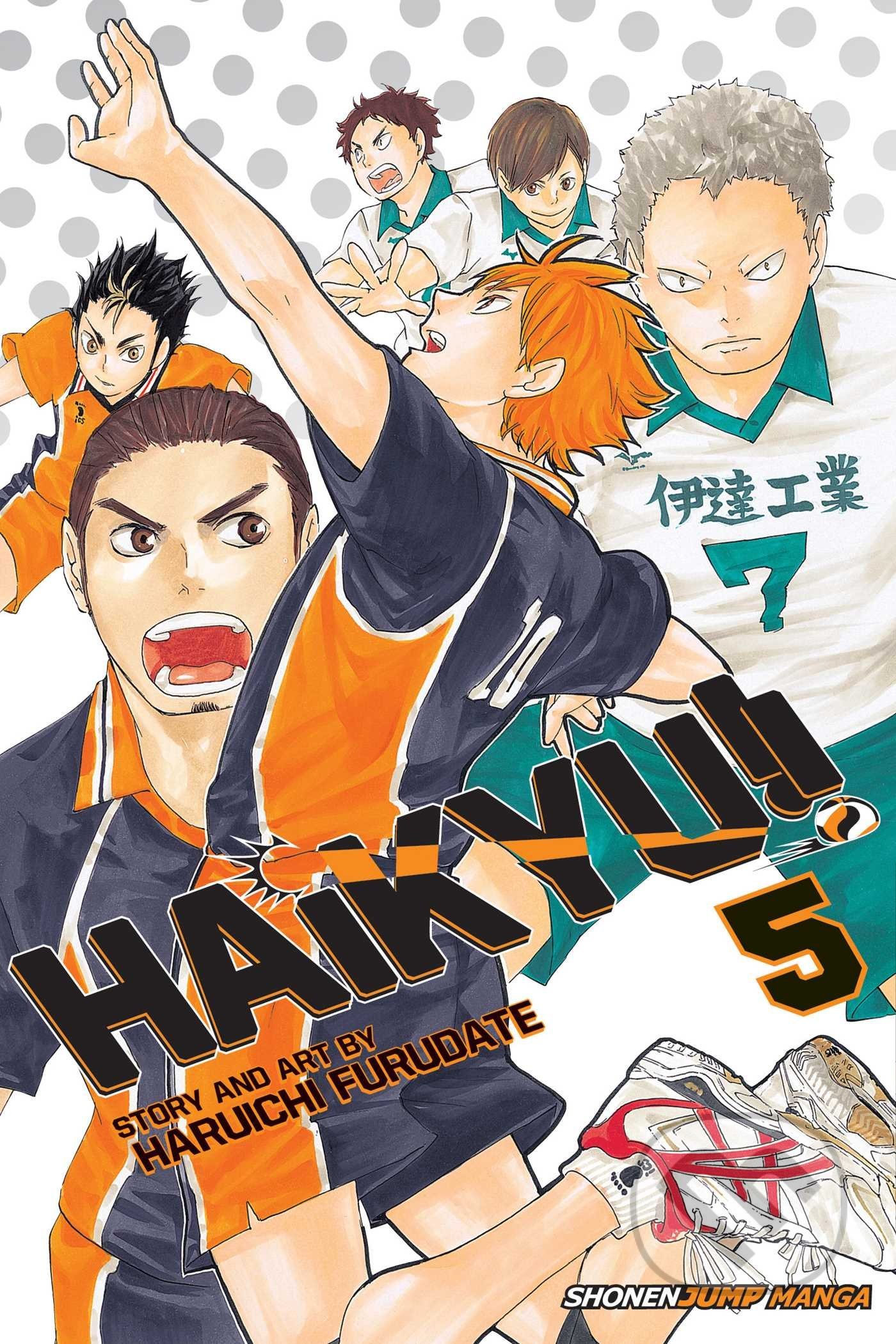 Kniha: Haikyu!! 5 (Haruichi Furudate). Viz Media, 2016 Kniha: Haikyu!! 5 (Haruichi Furudate). Viz Media, 2016