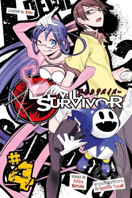 Kniha: Devil Survivor 4 (Satoru Matsuba). Kodansha Comics, 2016 Kniha: Devil Survivor 4 (Satoru Matsuba). Kodansha Comics, 2016