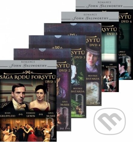Film: Sága rodu Forsytů 1-6 (Andy Wilson, Christopher Menaul a Dave Moore) (DVD). Film: Sága rodu Forsytů 1-6 (Andy Wilson, Christopher Menaul a Dave Moore) (DVD).