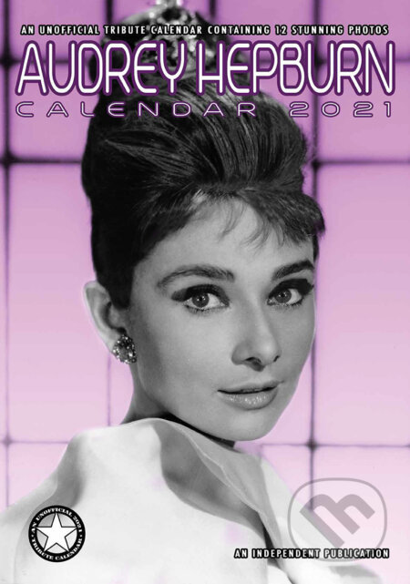 Kalendář 2021: Audrey Hepburn, , 2020