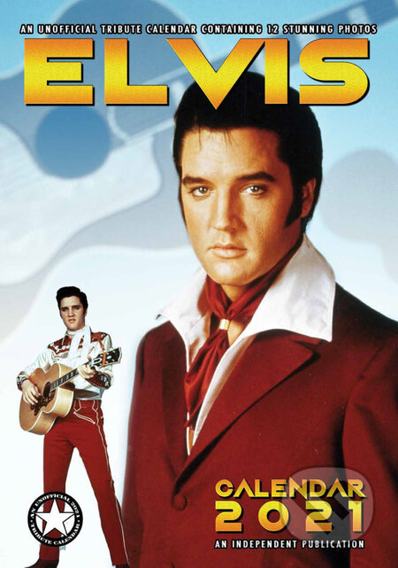 Kalendář 2021: Elvis Presley, , 2020