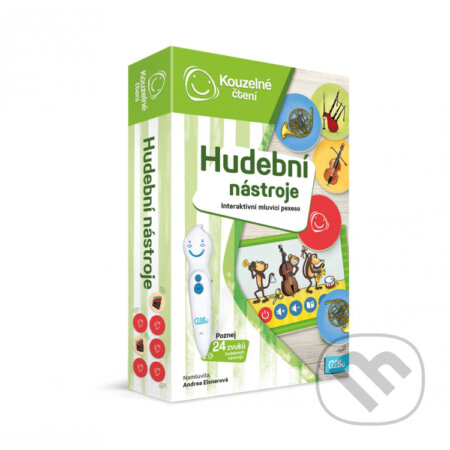 Společenská hra: Kouzelné čtení: Hra Pexeso - Hudební nástroje (Albi). Albi, 2020 Společenská hra: Kouzelné čtení: Hra Pexeso - Hudební nástroje (Albi). Albi, 2020