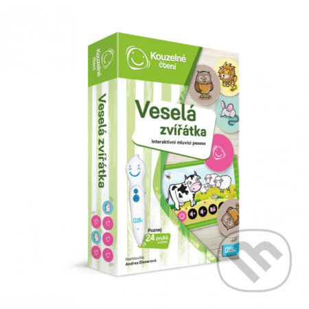 Společenská hra: Kouzelné čtení: Hra Pexeso - Veselá zvířátka (Albi). Albi, 2020 Společenská hra: Kouzelné čtení: Hra Pexeso - Veselá zvířátka (Albi). Albi, 2020