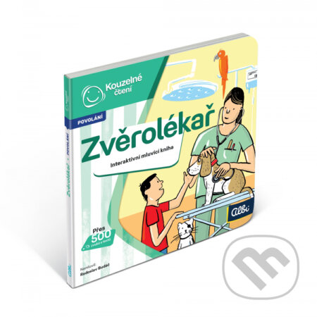 Kniha: Kouzelné čtení: Minikniha povolání – Zvěrolékař (Albi). Albi, 2020 Kniha: Kouzelné čtení: Minikniha povolání – Zvěrolékař (Albi). Albi, 2020