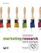 Kniha: Marketing Research: Tools and Techniques (Nigel Bradley). Oxford University Press, 2010 Kniha: Marketing Research: Tools and Techniques (Nigel Bradley). Oxford University Press, 2010