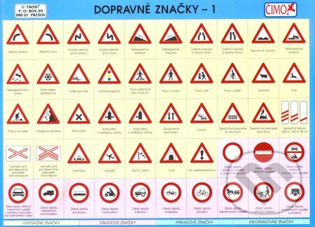 Dopravné značky 1 (TAOSI - Ing. Andrej Šimko). TAOSI - Ing. Andrej Šimko, 2010 Dopravné značky 1 (TAOSI - Ing. Andrej Šimko). TAOSI - Ing. Andrej Šimko, 2010