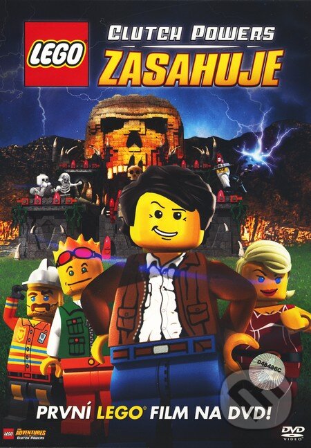 Film: LEGO: Clutch Powers zasahuje (Howard E. Baker) (DVD). Bonton Film, 2008 Film: LEGO: Clutch Powers zasahuje (Howard E. Baker) (DVD). Bonton Film, 2008