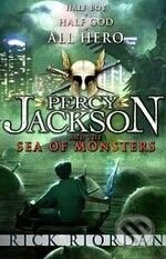 Kniha: Percy Jackson and the Sea of Monsters (Rick Riordan). Penguin Books, 2007 Kniha: Percy Jackson and the Sea of Monsters (Rick Riordan). Penguin Books, 2007