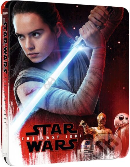 Film: Star Wars: Poslední z Jediů 3D Steelbook (Rian Johnson) (Blu-ray3D). Filmaréna, 2018 Film: Star Wars: Poslední z Jediů 3D Steelbook (Rian Johnson) (Blu-ray3D). Filmaréna, 2018