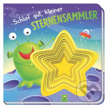 Kniha: Schlaf gut, kleiner Sternensammler (Nicola Berger a Hannah Wood). Schwager & Steinlein Verlag, 2020 Kniha: Schlaf gut, kleiner Sternensammler (Nicola Berger a Hannah Wood). Schwager & Steinlein Verlag, 2020