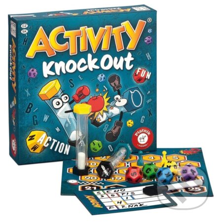 Společenská hra: Activity Knock Out (Piatnik). Piatnik, 2020 Společenská hra: Activity Knock Out (Piatnik). Piatnik, 2020