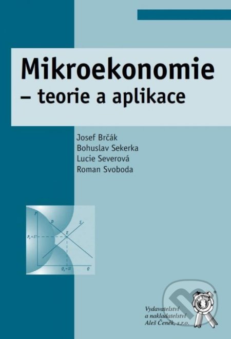 Kniha: Mikroekonomie (Bohuslav Sekerka, Josef Brčák, Lucie Severová a Roman Svoboda). Aleš Čeněk, 2020 Kniha: Mikroekonomie (Bohuslav Sekerka, Josef Brčák, Lucie Severová a Roman Svoboda). Aleš Čeněk, 2020