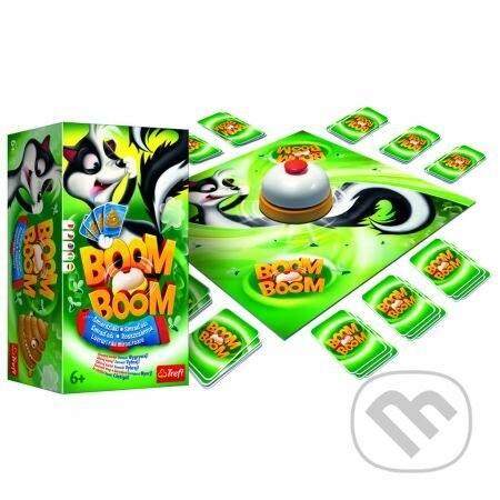 Spoločenská hra: Boom Boom Smraďoši (Trefl). Trefl, 2020 Spoločenská hra: Boom Boom Smraďoši (Trefl). Trefl, 2020