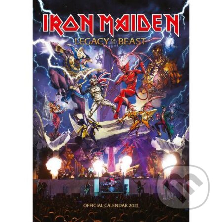 Oficiálny kalendár 2021: Iron Maiden, Iron Maiden, 2020