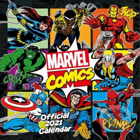 Oficiálny kalendár 2021 Marvel Comics: Classics (). , 2020 Oficiálny kalendár 2021 Marvel Comics: Classics (). , 2020
