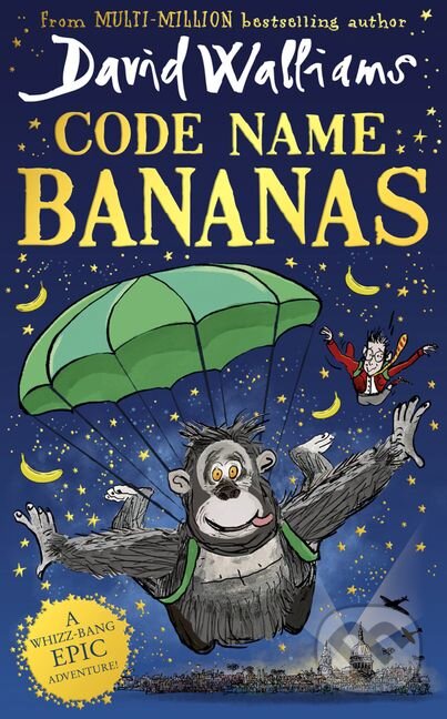 Kniha: Code Name Bananas (David Walliams). HarperCollins, 2020 Kniha: Code Name Bananas (David Walliams). HarperCollins, 2020