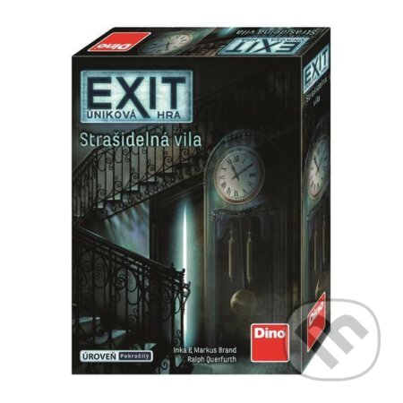 Spoločenská hra: Exit úniková hra: Strašidelná vila (Dino). Dino, 2020 Spoločenská hra: Exit úniková hra: Strašidelná vila (Dino). Dino, 2020