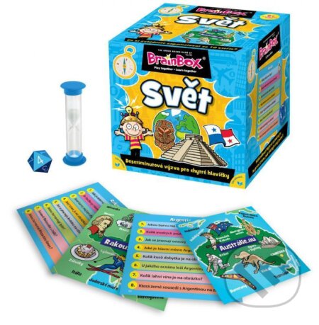 Společenská hra: Brainbox: V kostce - Svět (ADC BF). ADC BF, 2020 Společenská hra: Brainbox: V kostce - Svět (ADC BF). ADC BF, 2020