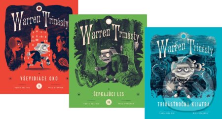 Kniha: Warren Trinásty 1+2+3 (kolekcia) (Tania del Rio). Albatros SK, 2020 Kniha: Warren Trinásty 1+2+3 (kolekcia) (Tania del Rio). Albatros SK, 2020