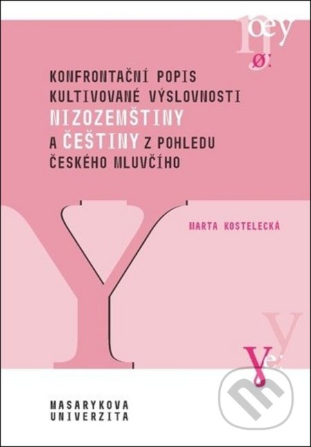 Kniha: Konfrontační popis kultivované výslovnosti nizozemštiny a češtiny (Marta Kostelecká). Muni Press, 2020 Kniha: Konfrontační popis kultivované výslovnosti nizozemštiny a češtiny (Marta Kostelecká). Muni Press, 2020